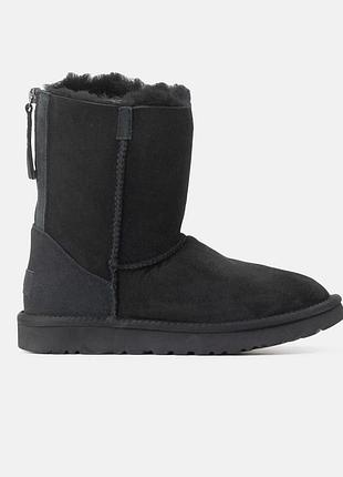 Женские ugg black zip 4