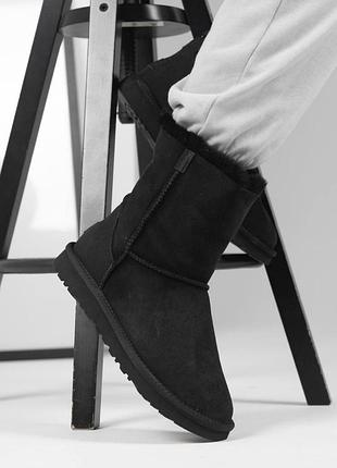 Женские ugg black zip 5