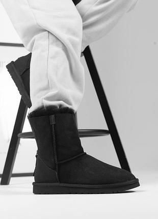 Женские ugg black zip 6