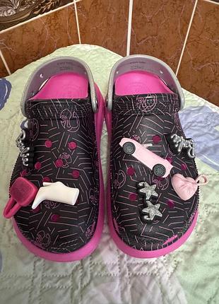 Жіночі crocs classic crush barbie black