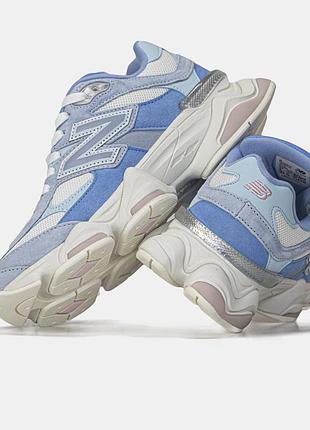 New balance 9060 blue white 8