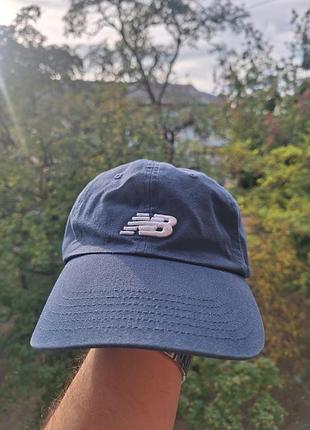 Бейсболка чоловіча new balance синя