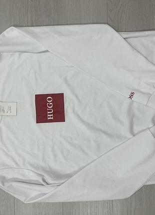 Лонгслів чоловічий hugo boss білий