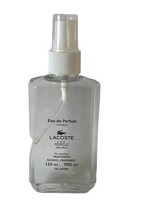 Lacoste l1212 pour elle natural - parfum analogue 110ml