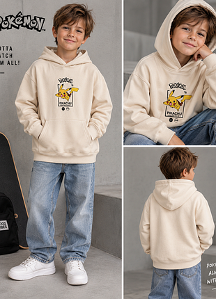 Худи zara pokémon для мальчика, 8–9 лет, 130 см 8-9 лет