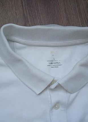 Брендовая футболка поло m&amp;s. 6