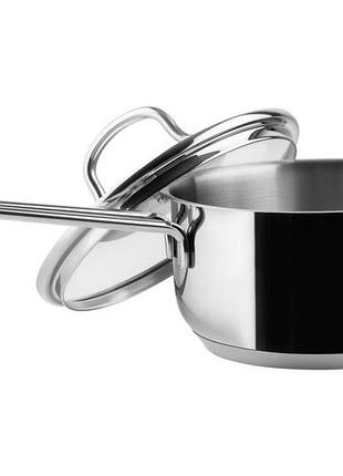 Сотейник з кришкою techno 0.7 л vinzer 50155