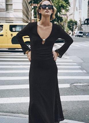 Вʼязана сукня zara