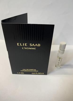 Пробнік парфумованої води elie saab l’homme