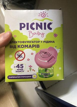 Електрофумігатор рідина picnic baby