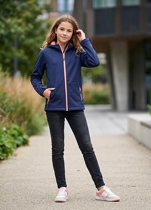 Демисезонная детская/подростковая куртка rocktrail softshell 146-152 158-164