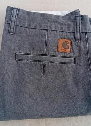 Брюки чоловічі carhartt johnson сірі