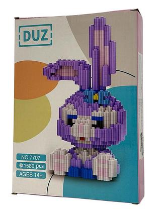 Конструктор magic blocks зайченя 1580дет.
