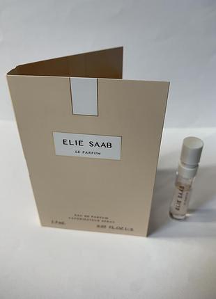 Пробник парфюмированной воды elie saab le parfum