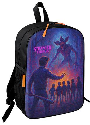 Рюкзак школьный детский очень странные дела / stranger things 36х27 см подростковый для мальчика, девочки (4400)