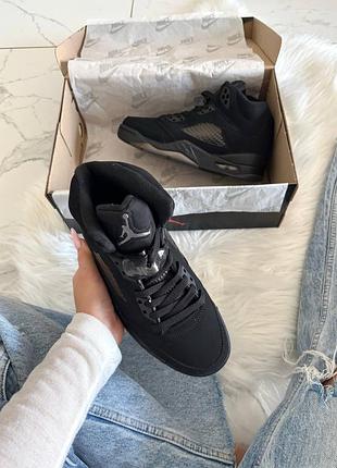 Jordan 5 black dark brown gum 5