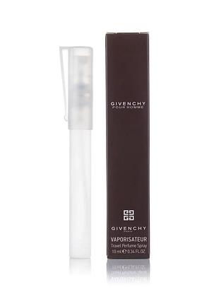 Чоловічі мініпарфуми givenchy pour homme 10 мл