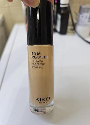 Тональный крем от kiko milano spf 25
 2g оттенок