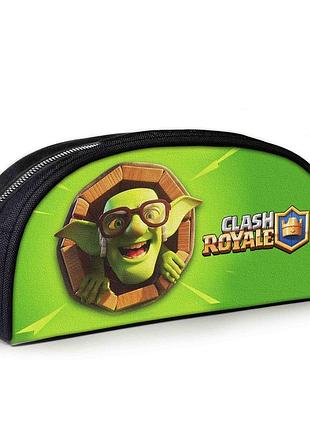 Пенал шкільний з принтом clash royale 23х10х8 см дитячий для дівчинки, хлопчика (3988)