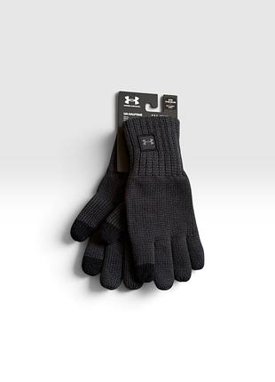 Under armour wool knit gloves оригінал нові чоловічі перчатки рукавиці рукавички шерстяні теплі зимові зимні на зиму шерсть вовняні андер армор