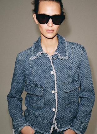 Куртка жіноча джинсова zara new