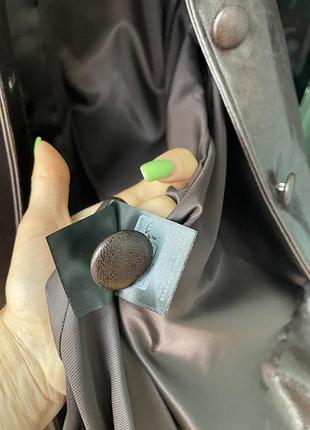 Піджак h&m vegan leather 8