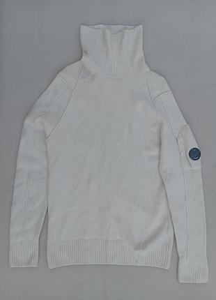 Гольф чоловічий cp company білий 2