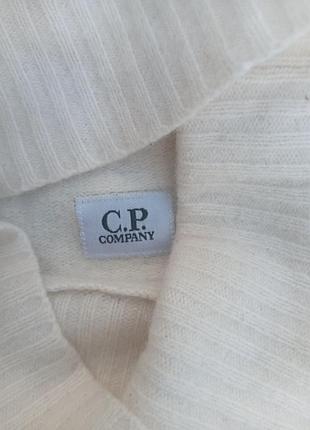 Гольф чоловічий cp company білий 3