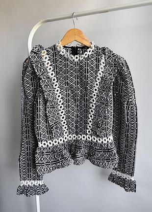 Дуже красива блуза з прошви h&m