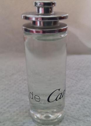 Мініатюра eau de cartier від французького бренду cartier.оригінал.вінтаж.