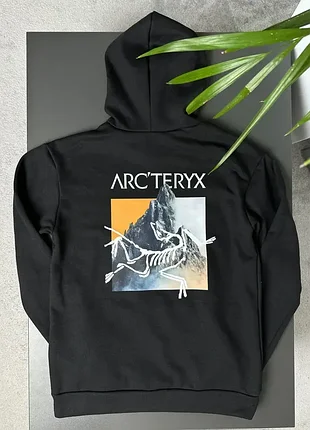 Худі arcteryx orange mountains 3