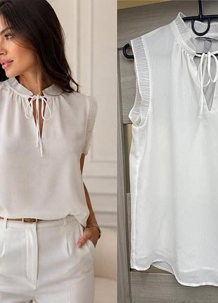 Блуза жіноча h&m молочного кольору