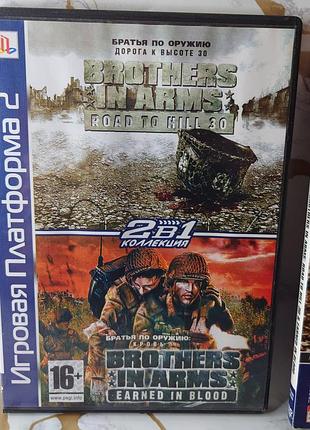 Brother in arms (2 в 1) ps2 (playstation 2) 3