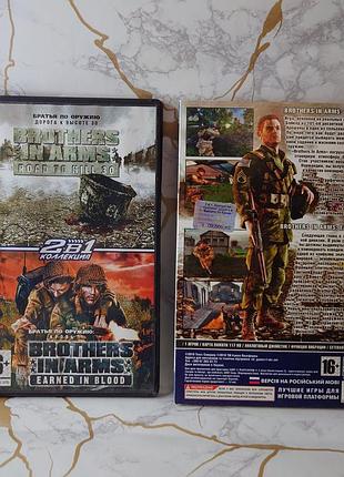 Brother in arms (2 в 1) ps2 (playstation 2) 5