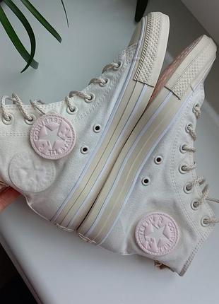 Спеціальна серія converse chuck taylor all star beige з патчем на липучці