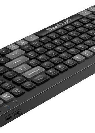 Клавіатура officepro sk985b bluetooth black