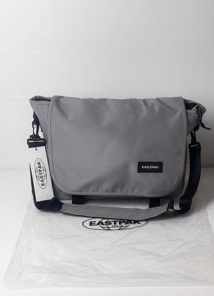 Сумка-месенджер унісекс eastpak  jr medium сіра