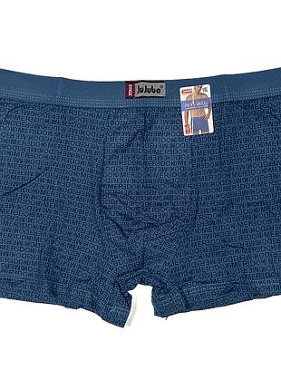 Мужские боксеры с абстракцией 3xl синий