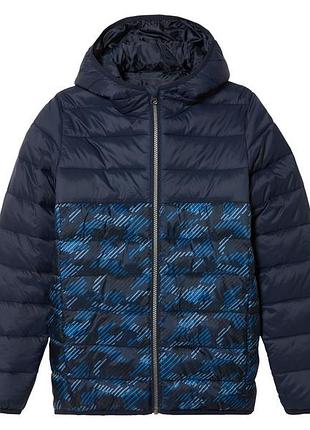 Куртка демісезонна з капюшоном для хлопчика pepperts bionic-finish® eco 450892 164 см (13-14 years) темно-синій