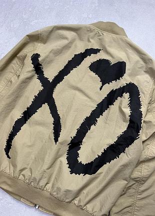 Стильний чоловічий бомбер h&m колекції weeknd x.o. 8