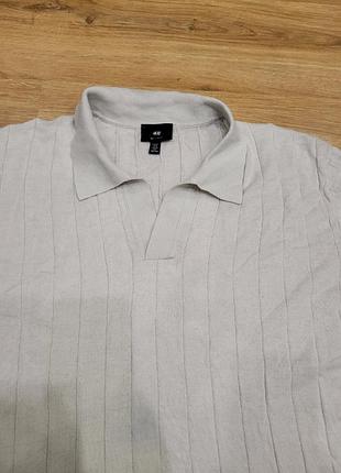 Футболка поло чоловіча h&m розмір xl
