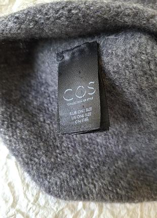 Шапка/100%кашемир/бини/cos 6