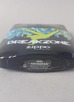 Zippo breakzone for him 75 мл тестер (оригинал) 3