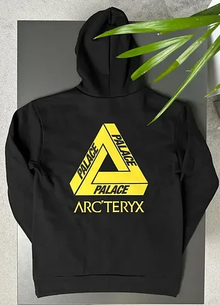 Худі arcteryx x palace hood black