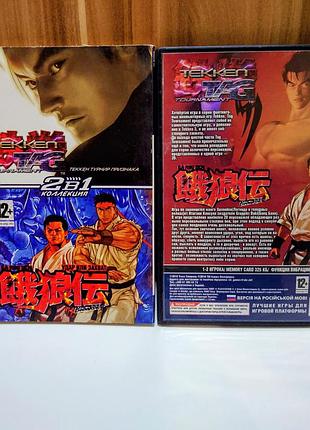 2 в 1 tekken tag tournament + garouden breakblow ps2 (playstation 2)