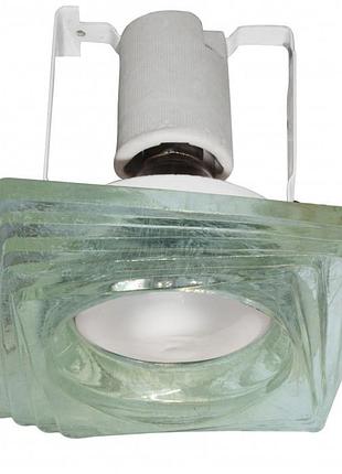 Светильник точечный декоративный hdl-g24 transparent(е14)