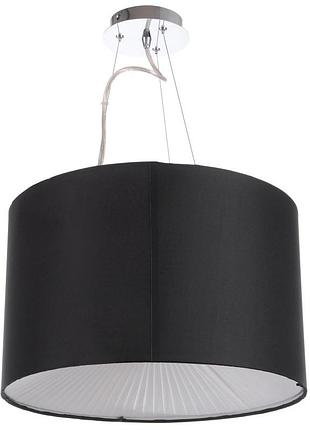 Люстра підвісна з абажуром для кухні e27 60w ch (bcl-316s/3) brille 178570