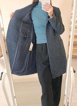 Вовняне пальто massimo dutti 5