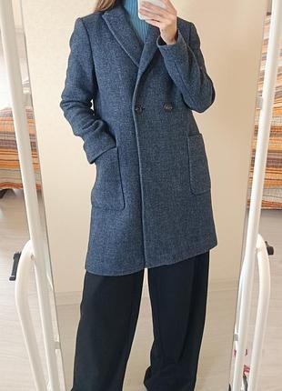 Вовняне пальто massimo dutti 7