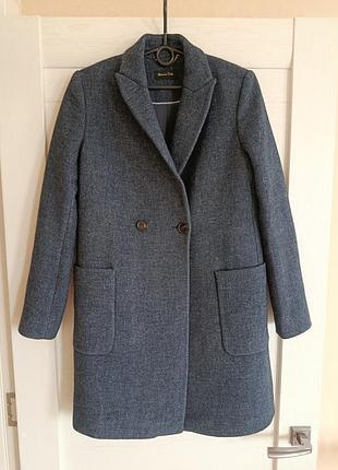 Вовняне пальто massimo dutti 9